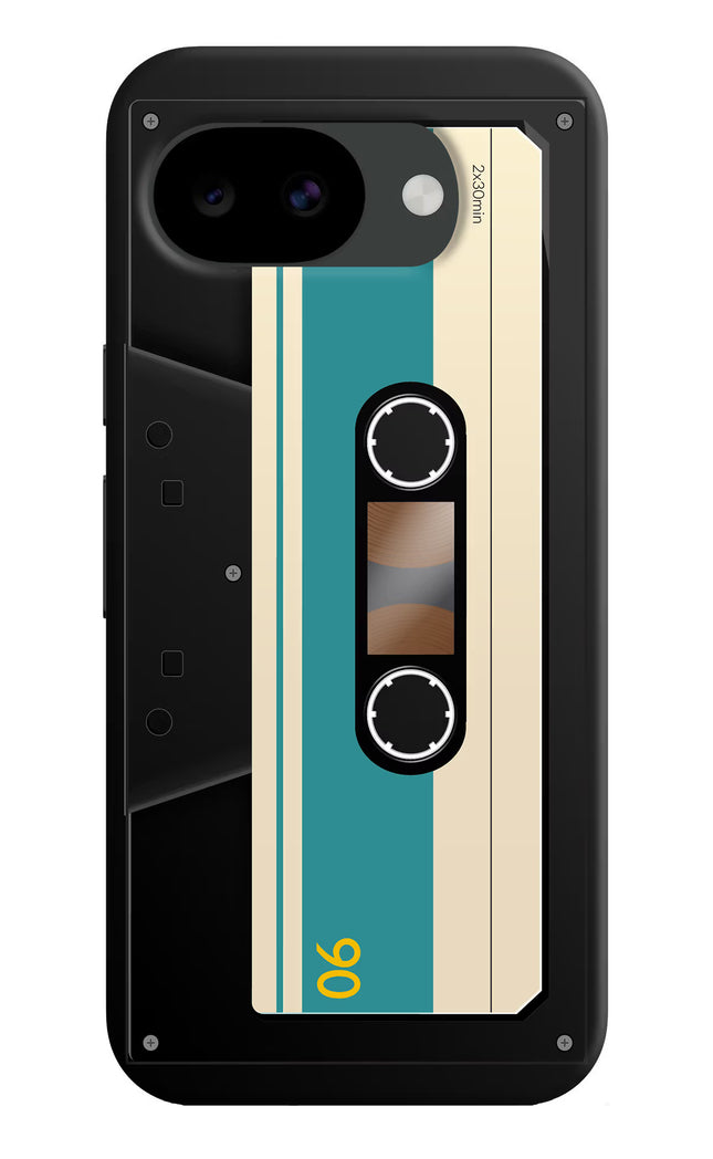 Cassette Google Pixel 10a Hard Case Back Cover by Casekaro
