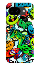 Game Doodle Google Pixel 10a Hard Case Back Cover by Casekaro