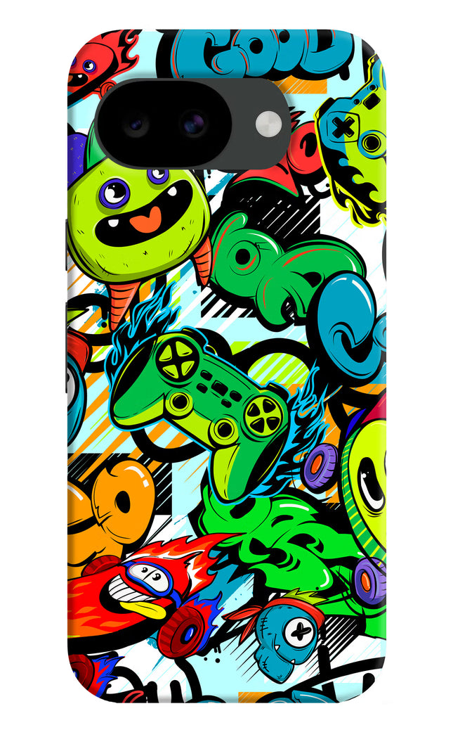 Game Doodle Google Pixel 10a Hard Case Back Cover by Casekaro