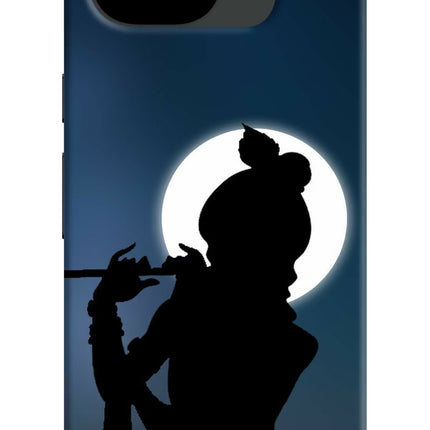 Shri Krishna Silhouette Google Pixel 10a Hard Case Back Cover by Casekaro
