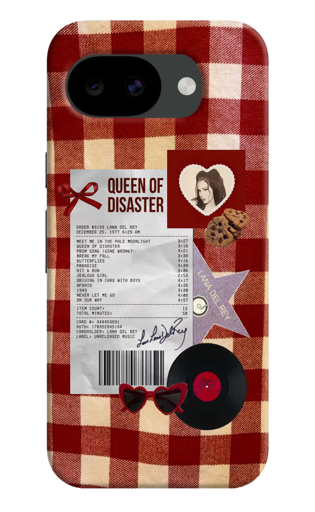 Queen of Disaster Google Pixel 10a Hard Case Back Cover by Casekaro