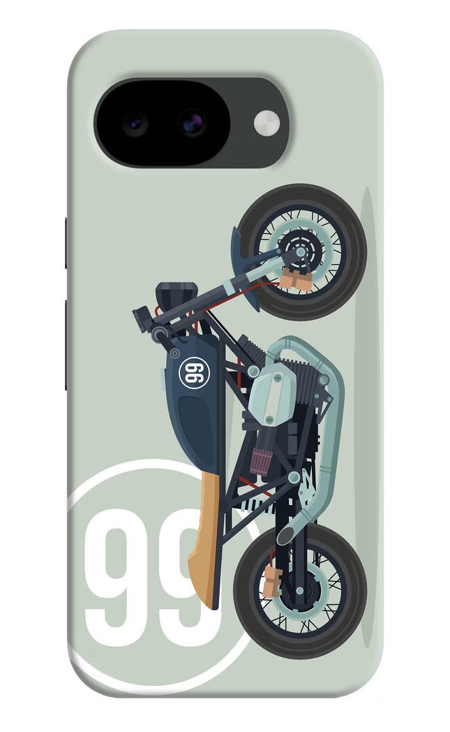 Classic Cafe Racer 99 Google Pixel 10a Hard Case Back Cover by Casekaro