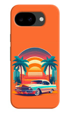 Palm Drive 80s Google Pixel 10a Hard Case Back Cover by Casekaro