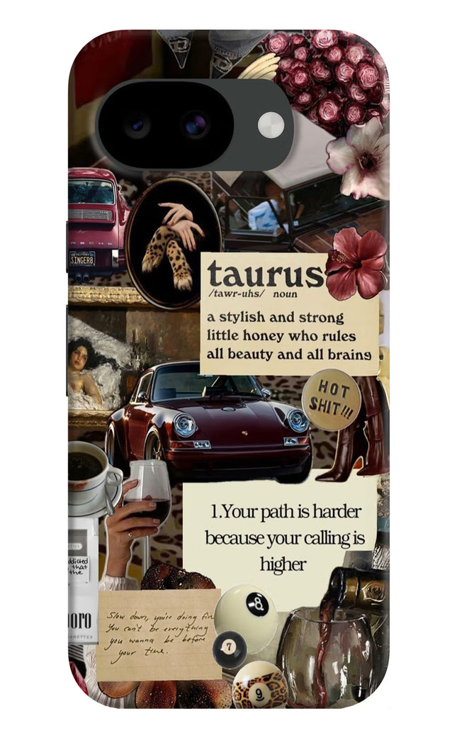 Taurus Zodiac Google Pixel 10a Hard Case Back Cover by Casekaro