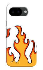 Fired Up – White Google Pixel 10a Hard Case Back Cover by Casekaro