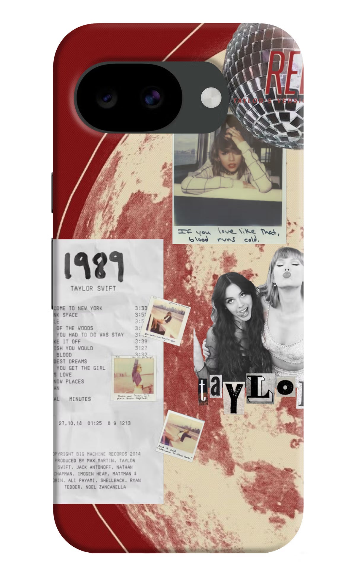 Taylor Swift Google Pixel 10a Back Cover