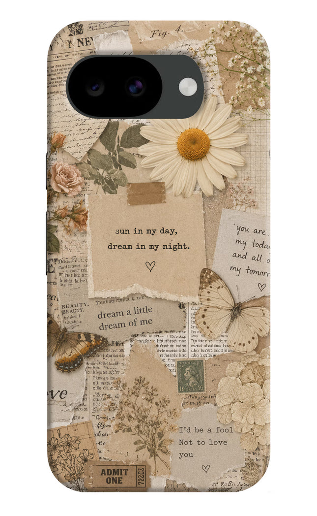 Vintage case Google Pixel 10a Hard Case Back Cover by Casekaro