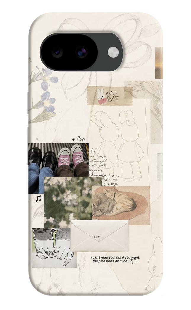 Soft Aesthetic Google Pixel 10a Hard Case Back Cover by Casekaro