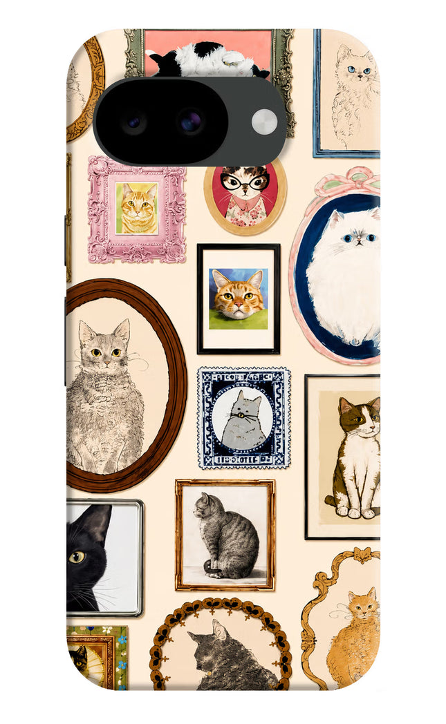 Mirror Cats Google Pixel 10a Hard Case Back Cover by Casekaro