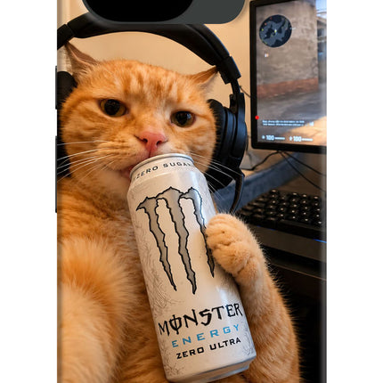Gamer Cat Energy Google Pixel 10a Hard Case Back Cover by Casekaro