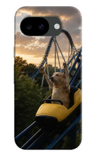 Rollercoaster Dog Google Pixel 10a Hard Case Back Cover by Casekaro