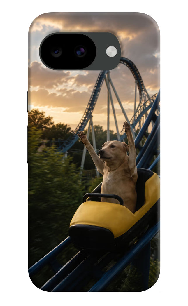 Rollercoaster Dog Google Pixel 10a Hard Case Back Cover by Casekaro