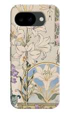 White Lily Google Pixel 10a Hard Case Back Cover by Casekaro