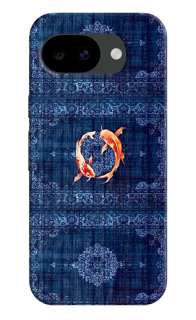 Koi Blue Google Pixel 10a Hard Case Back Cover by Casekaro