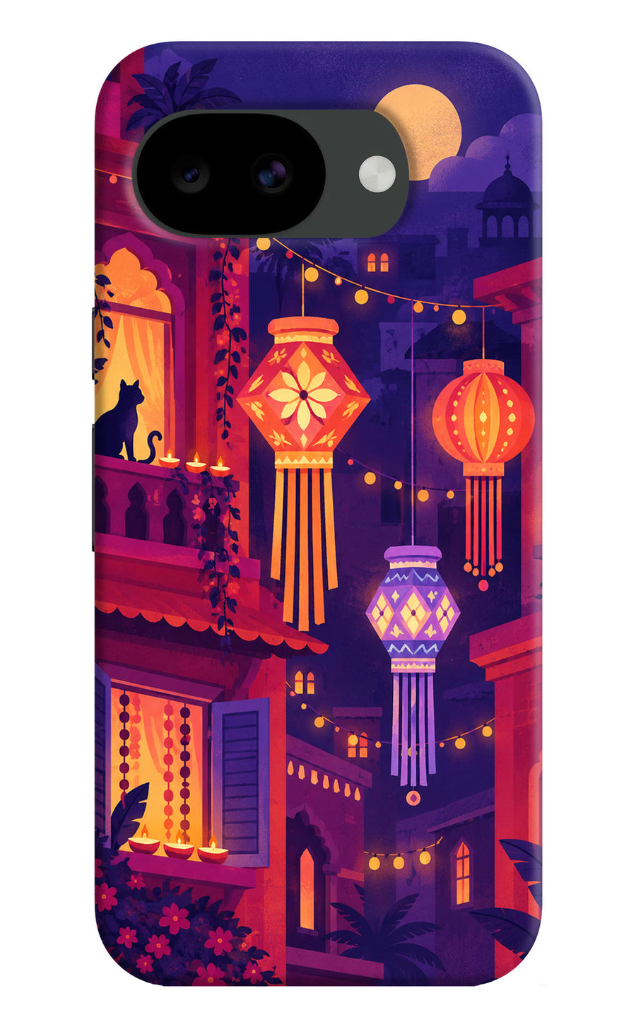 Lantern Lane Google Pixel 10a Back Cover, Hard case