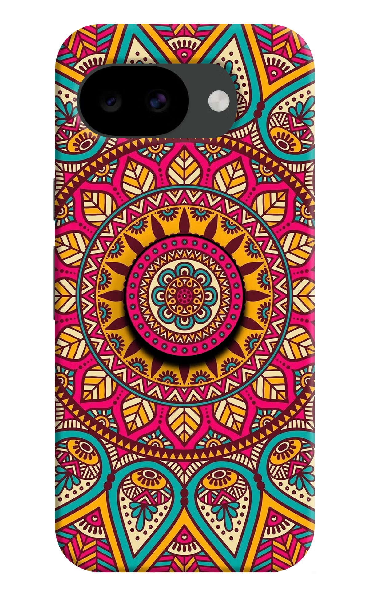 Mandala Google Pixel 10a Pop Case by Casekaro