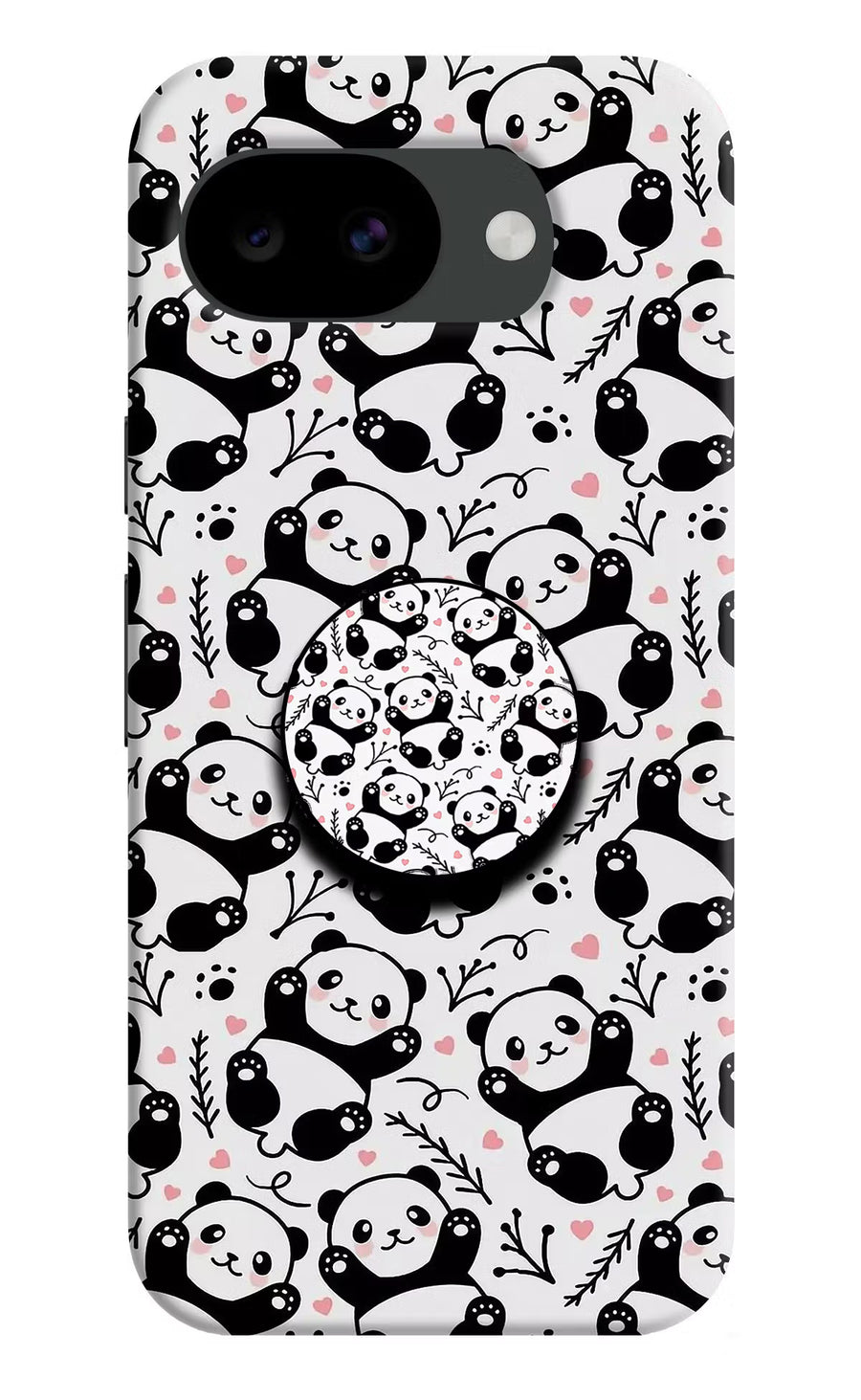Cute Panda Google Pixel 10a Pop Case, Hard case