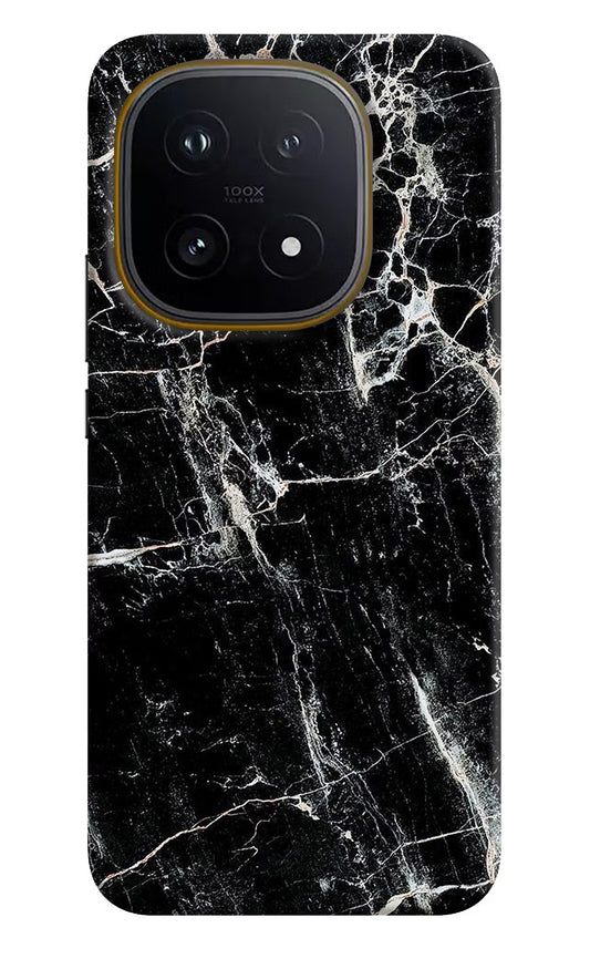 Black Marble Texture iQOO 15 5G Hard Case Back Cover by Casekaro