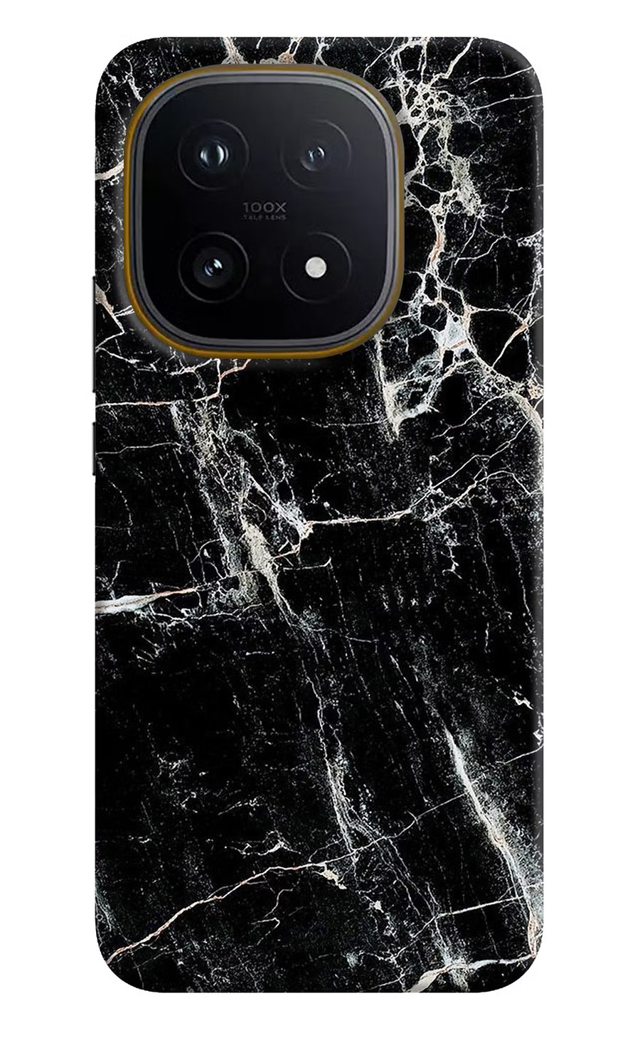 Black Marble Texture iQOO 15 5G Back Cover, Hard case