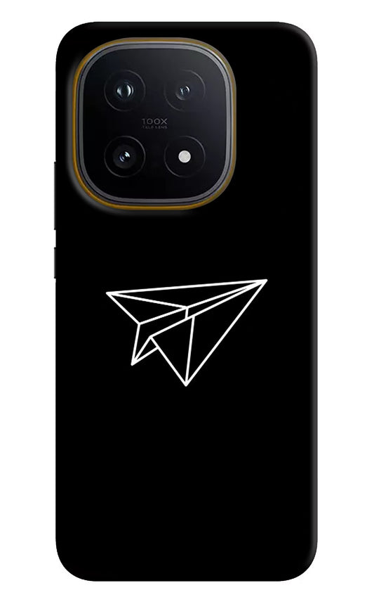 Paper Plane White iQOO 15 5G Hard Case Back Cover by Casekaro