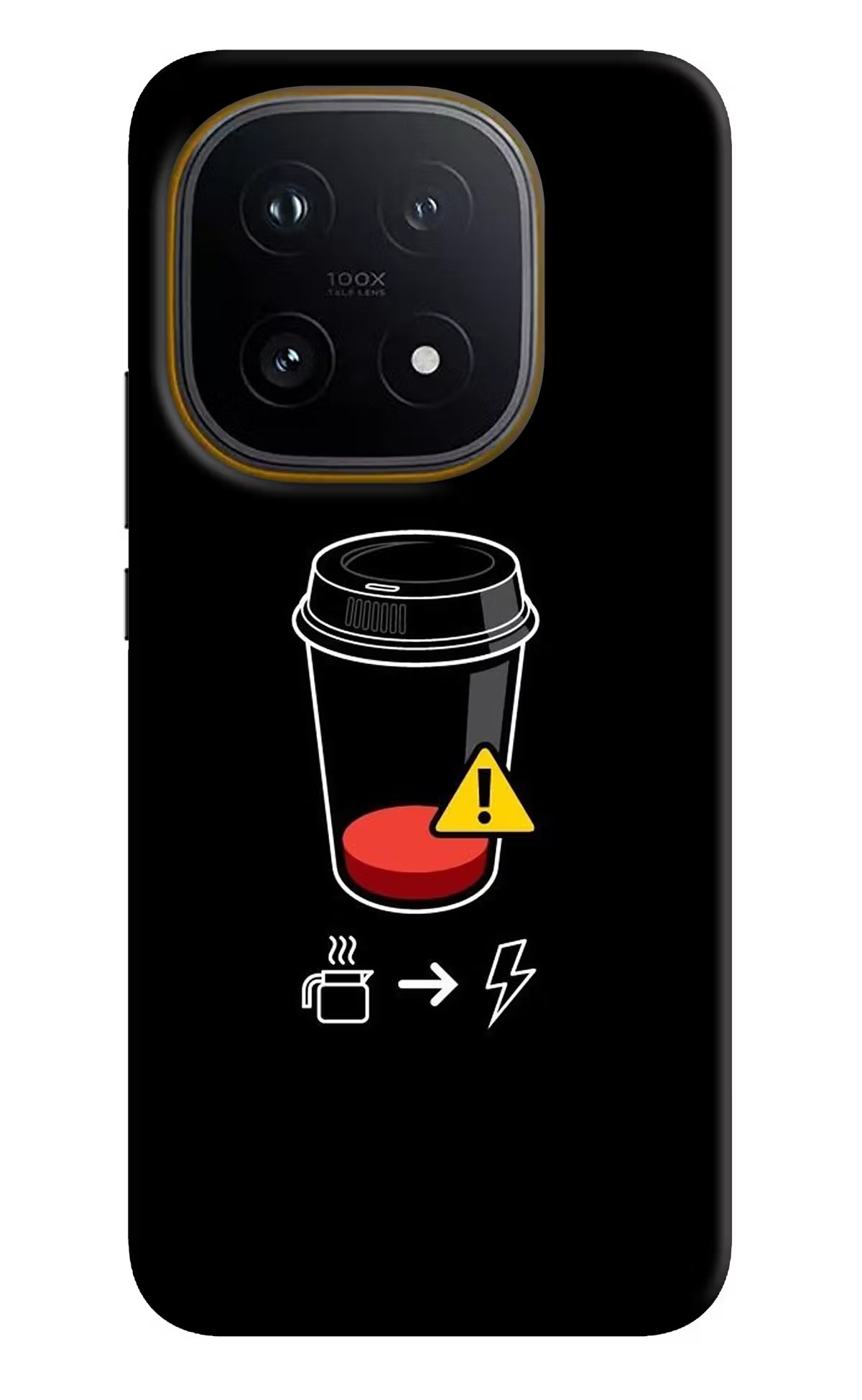 Coffee iQOO 15 5G Hard Case Back Cover by Casekaro
