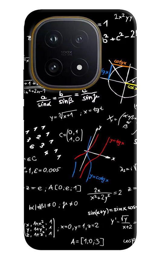 Mathematics Formula iQOO 15 5G Hard Case Back Cover by Casekaro