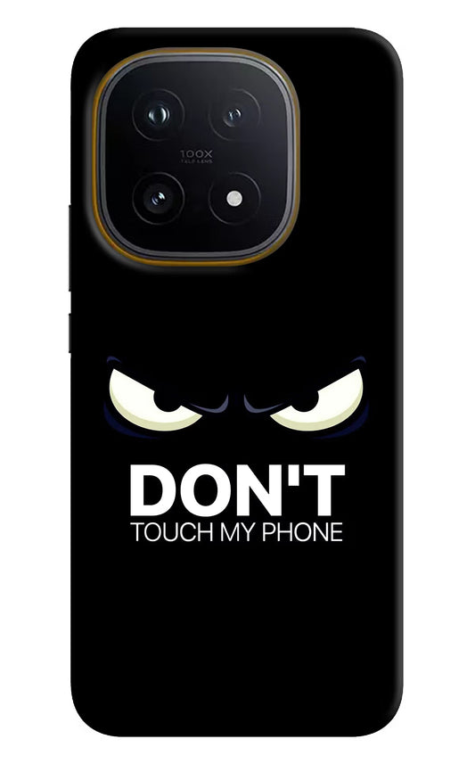 Don'T Touch My Phone iQOO 15 5G Hard Case Back Cover by Casekaro