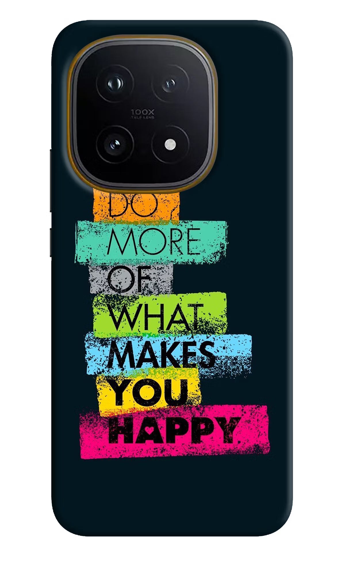 Do More Of What Makes You Happy iQOO 15 5G Hard Case Back Cover by Casekaro