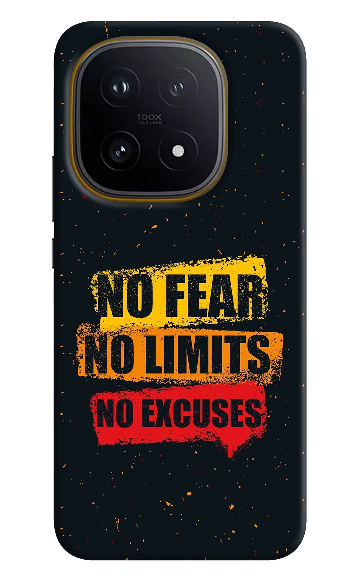 No Fear No Limits No Excuse iQOO 15 5G Hard Case Back Cover by Casekaro