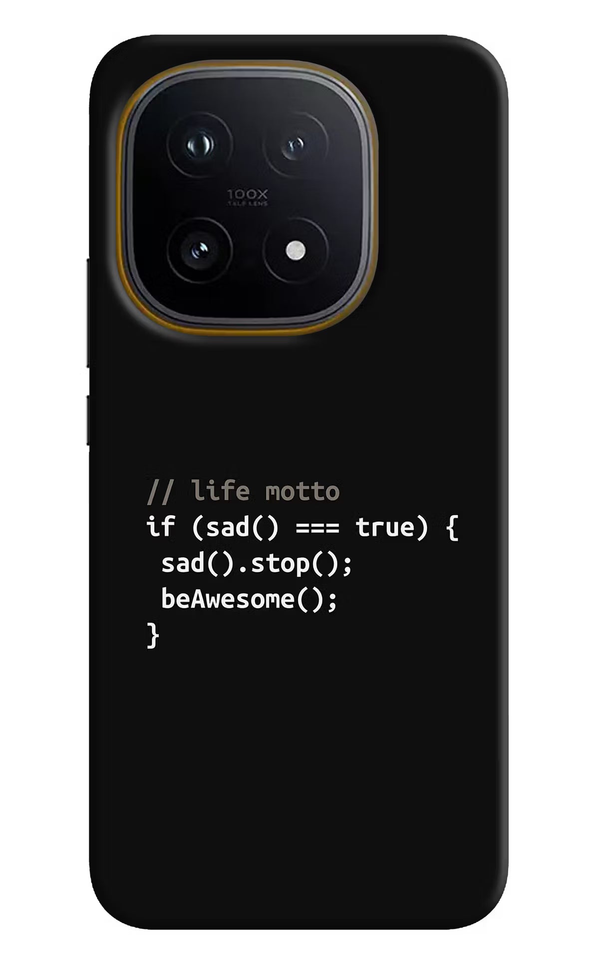 Life Motto Code iQOO 15 5G Hard Case Back Cover by Casekaro