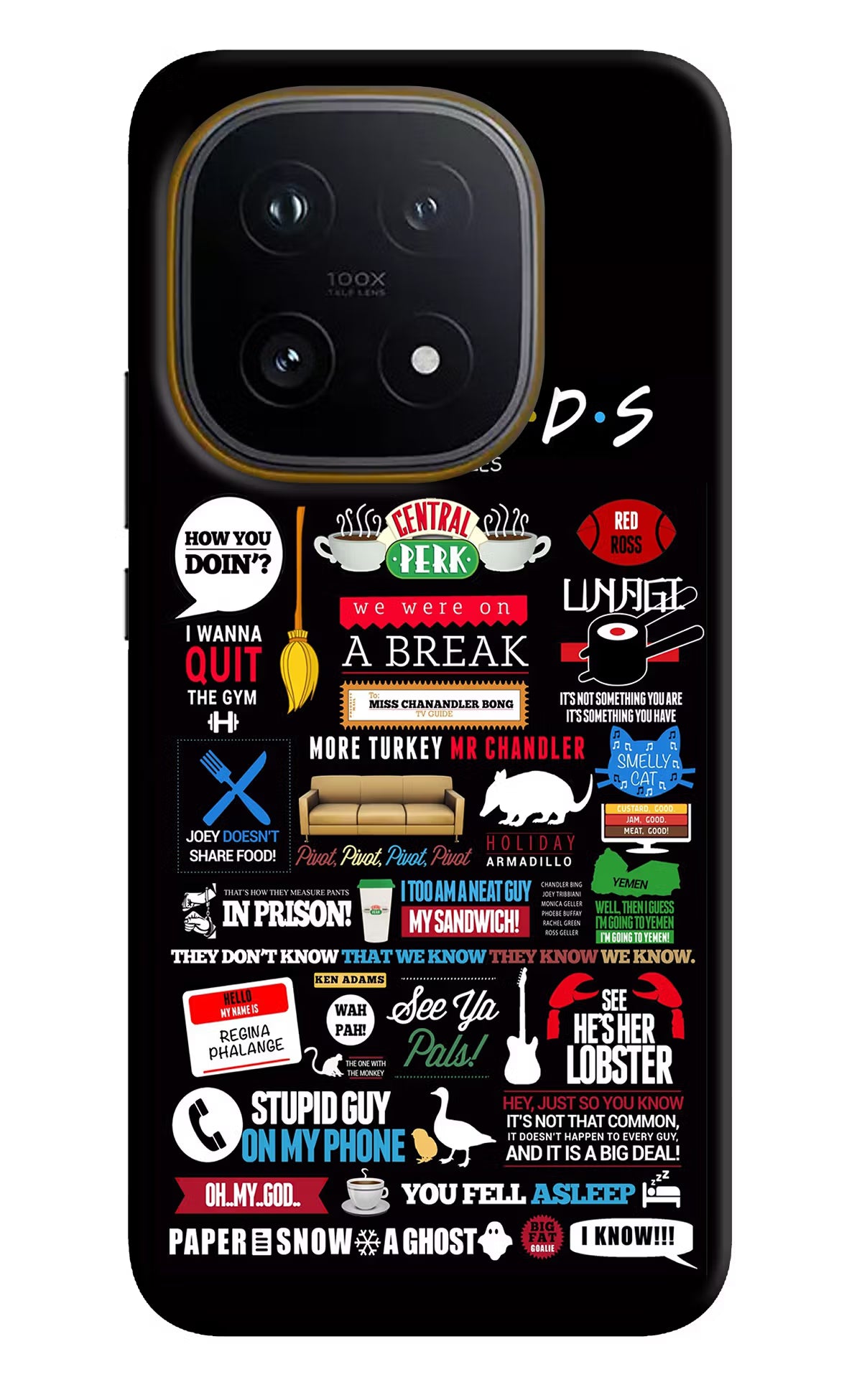FRIENDS iQOO 15 5G Hard Case Back Cover by Casekaro