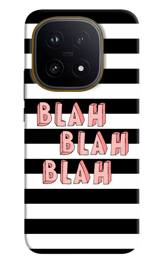 Blah Blah Blah iQOO 15 5G Hard Case Back Cover by Casekaro