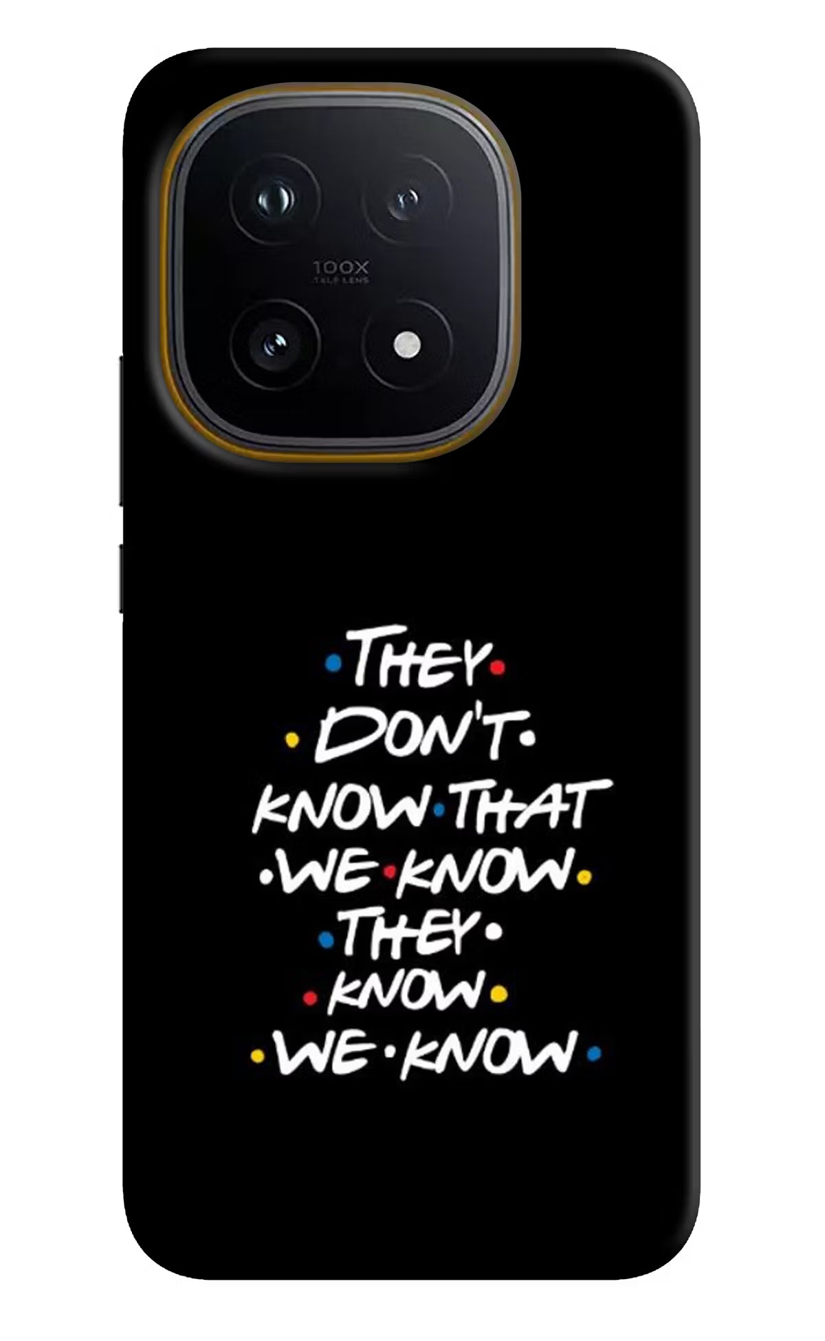 FRIENDS Dialogue iQOO 15 5G Hard Case Back Cover by Casekaro
