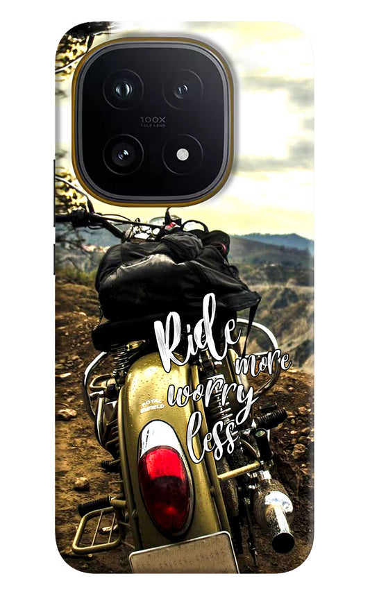 Ride More Worry Less iQOO 15 5G Hard Case Back Cover by Casekaro
