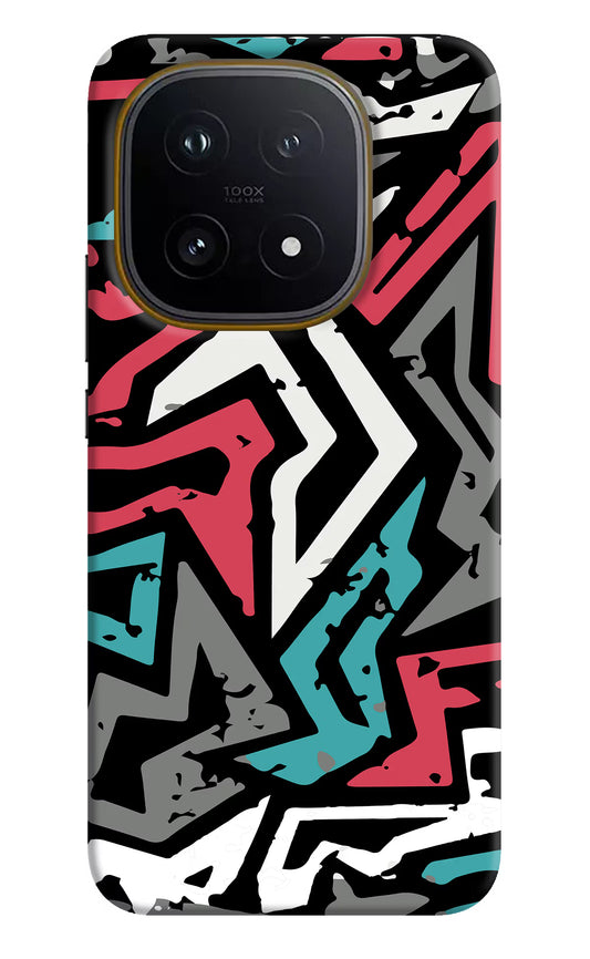 Geometric Graffiti iQOO 15 5G Hard Case Back Cover by Casekaro
