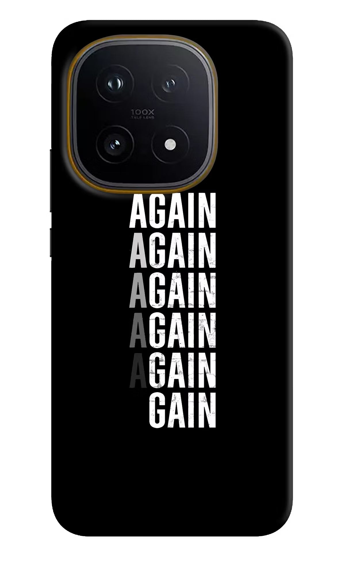 Again Again Gain iQOO 15 5G Hard Case Back Cover by Casekaro