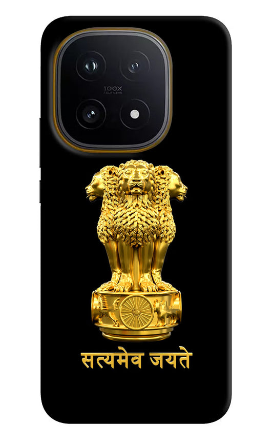 Satyamev Jayate Golden iQOO 15 5G Hard Case Back Cover by Casekaro