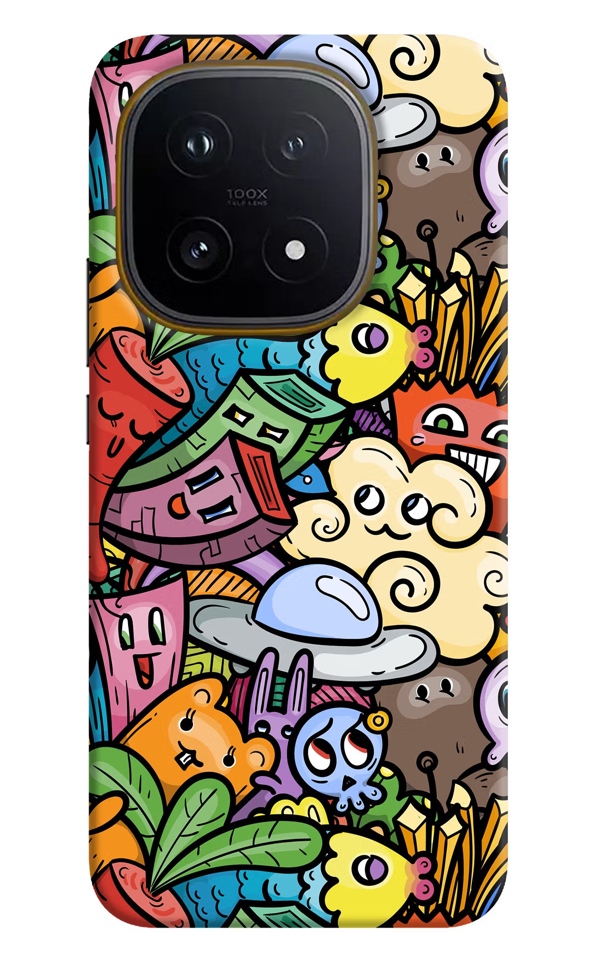Veggie Doodle iQOO 15 5G Hard Case Back Cover by Casekaro