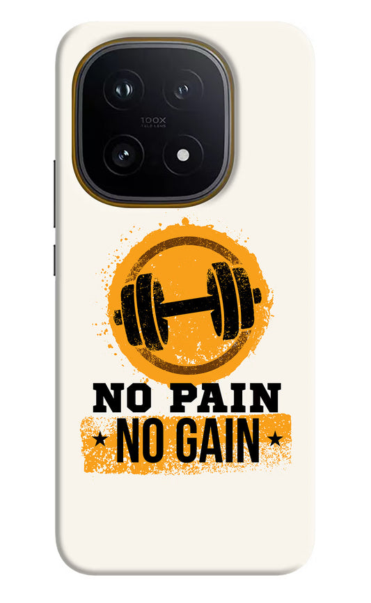 No Pain No Gain iQOO 15 5G Hard Case Back Cover by Casekaro