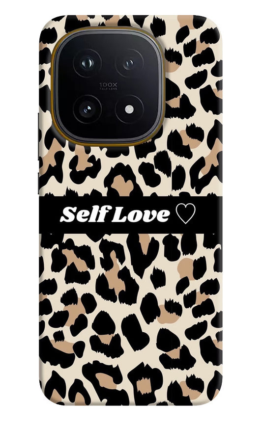 Leopard Print Self Love iQOO 15 5G Hard Case Back Cover by Casekaro