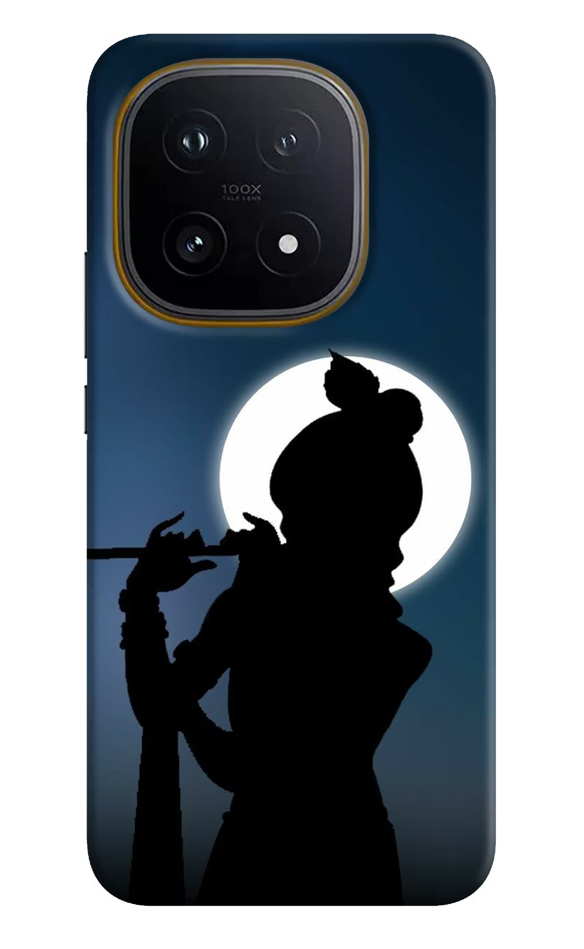 Shri Krishna Silhouette iQOO 15 5G Hard Case Back Cover by Casekaro