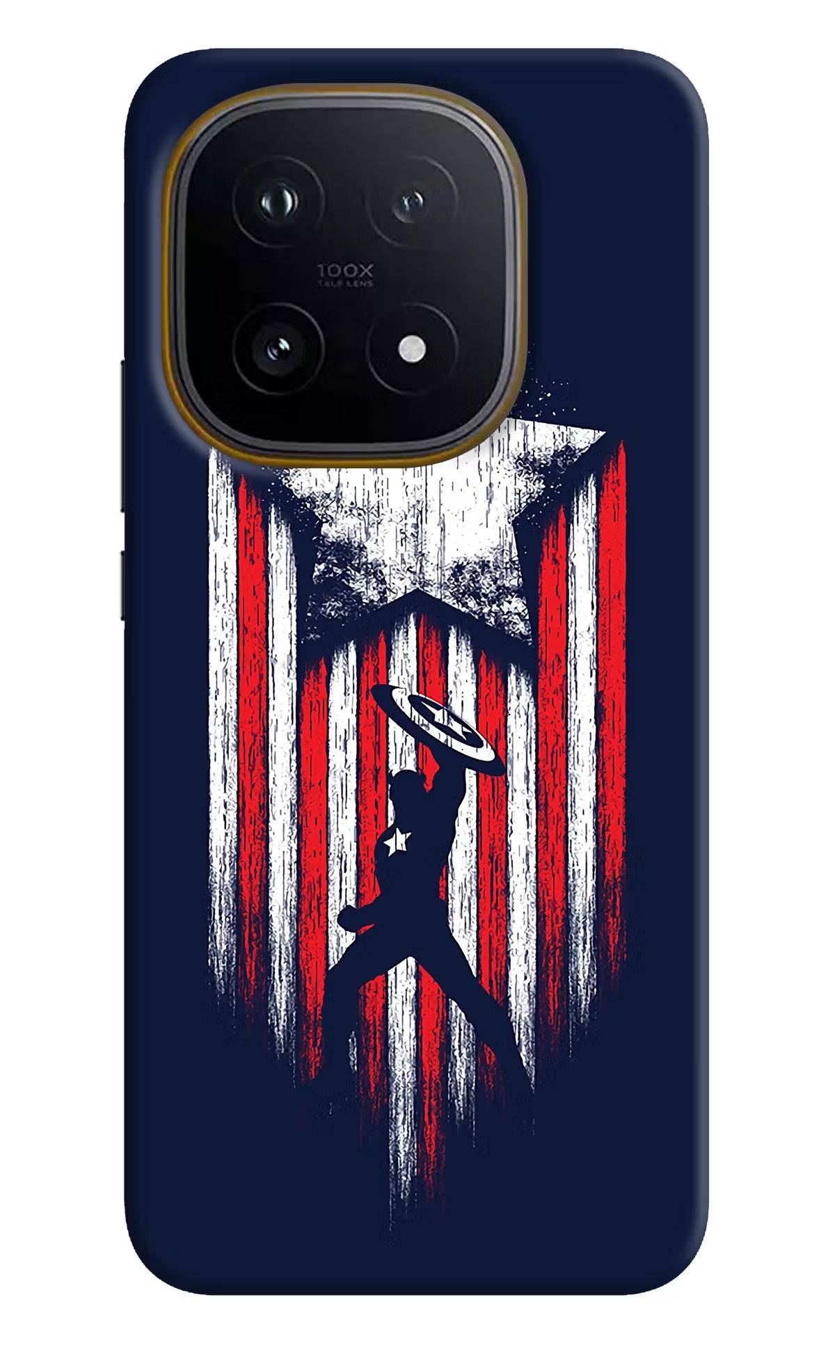 Captain America Marvel Art iQOO 15 5G Hard Case Back Cover by Casekaro