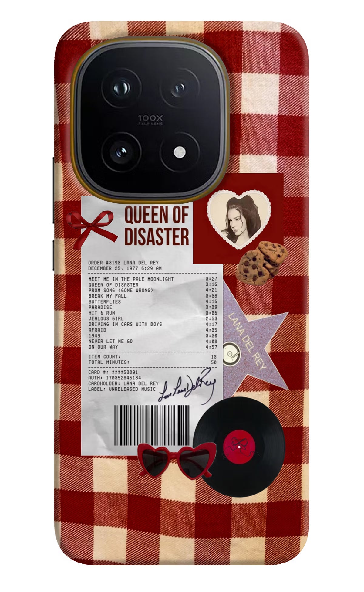 Queen of Disaster iQOO 15 5G Hard Case Back Cover by Casekaro