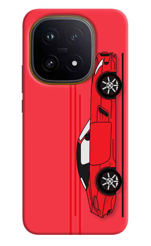 Red Velocity iQOO 15 5G Hard Case Back Cover by Casekaro