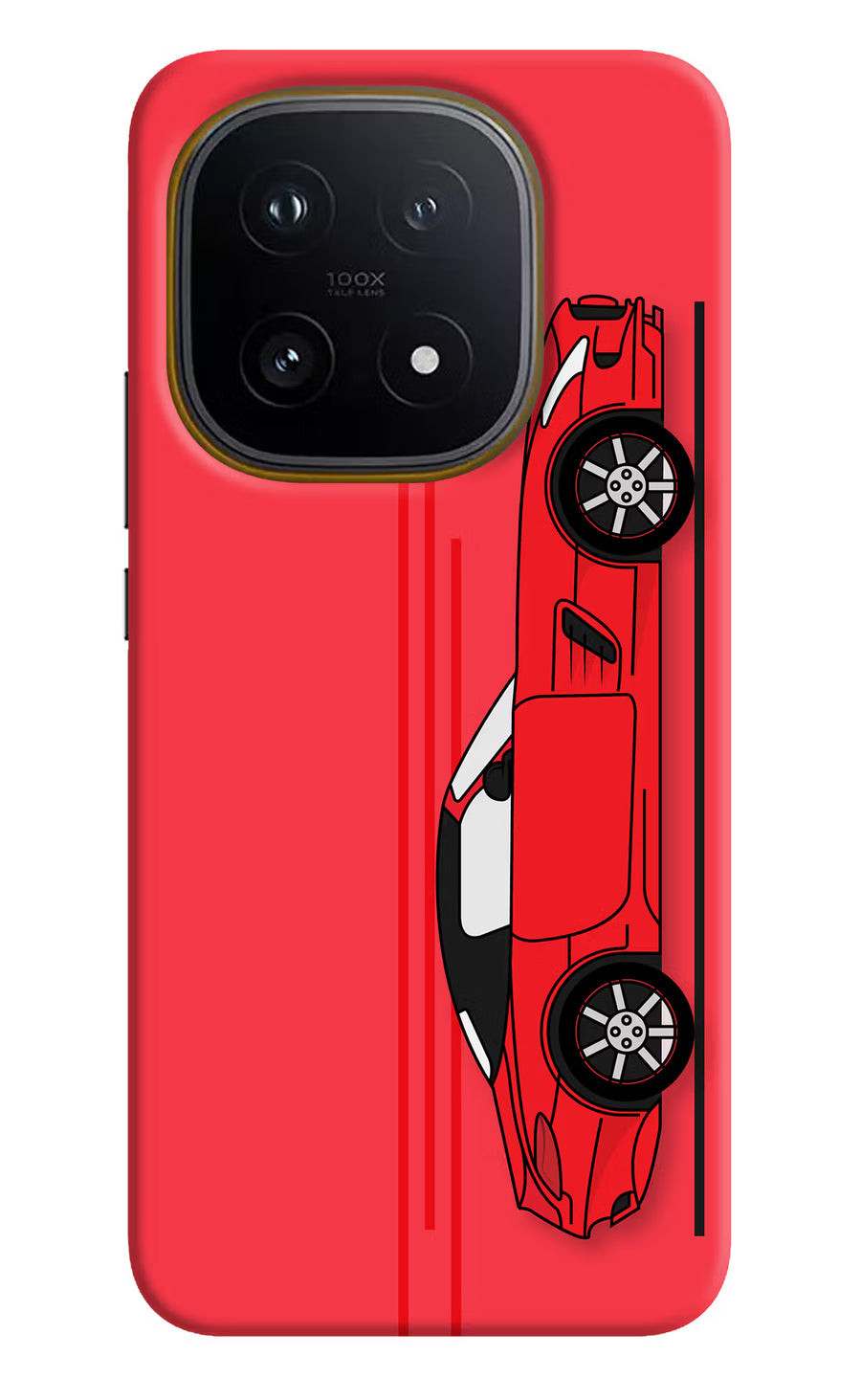 Red Velocity iQOO 15 5G Back Cover, Hard case