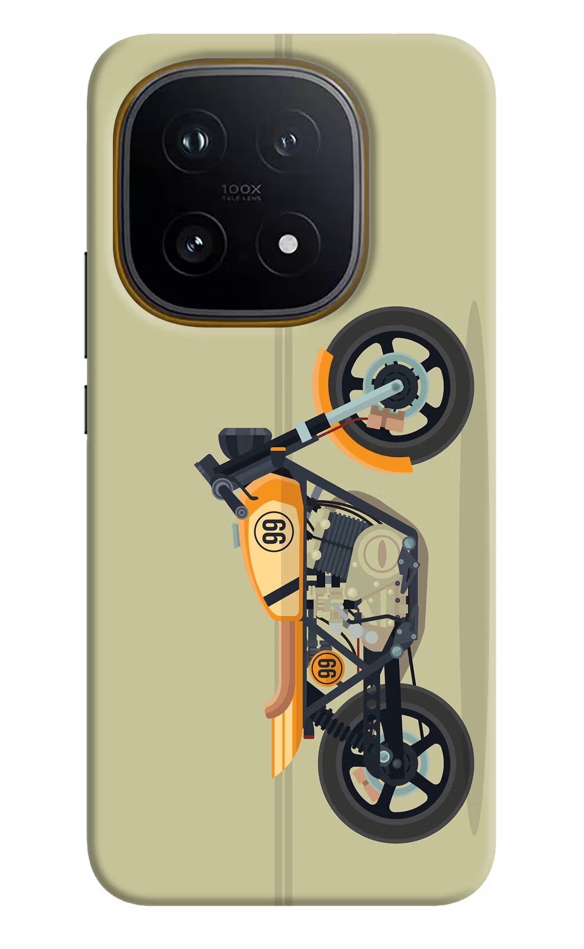 Vertical Speedster iQOO 15 5G Hard Case Back Cover by Casekaro