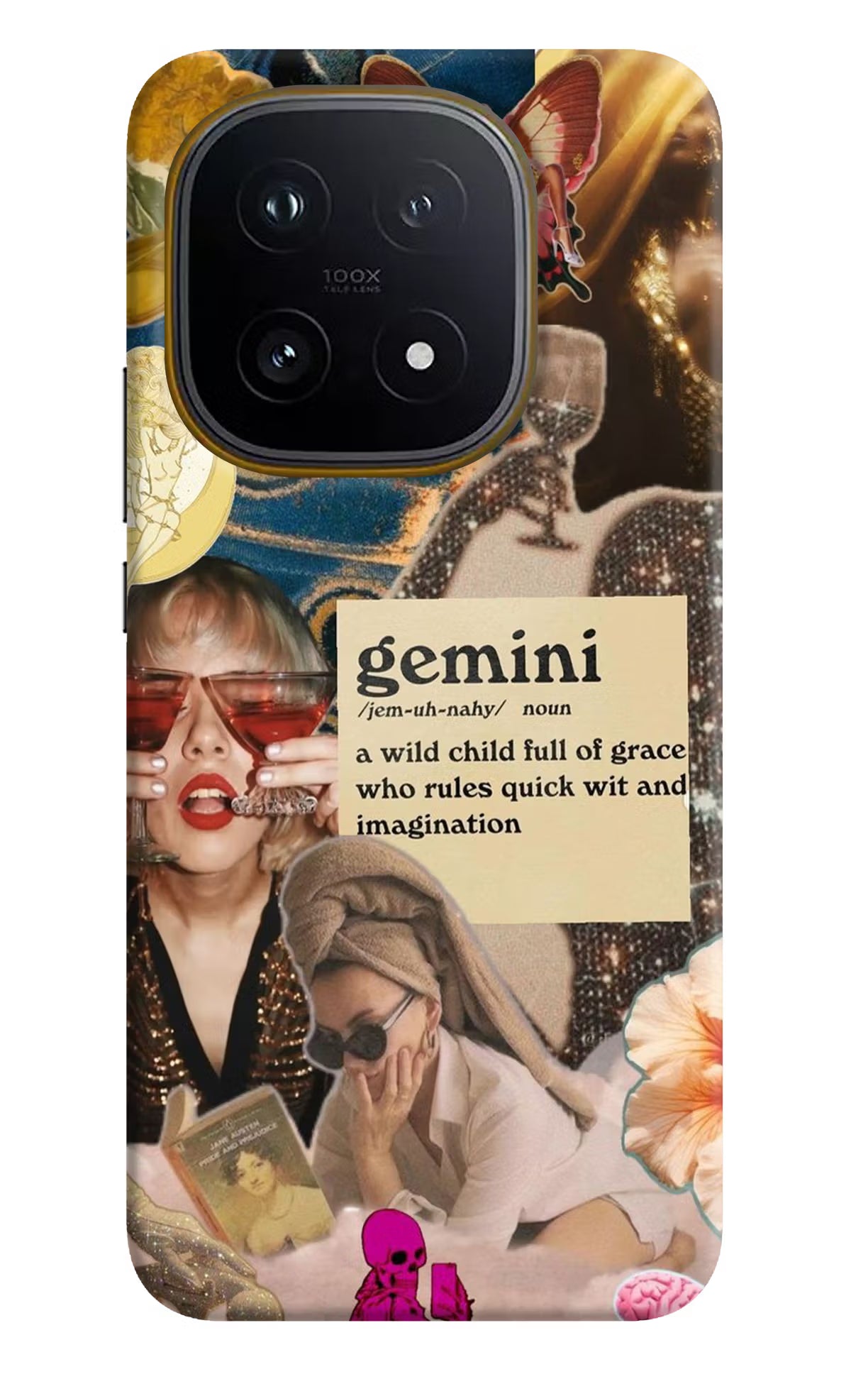 Gemini Zodiac iQOO 15 5G Hard Case Back Cover by Casekaro