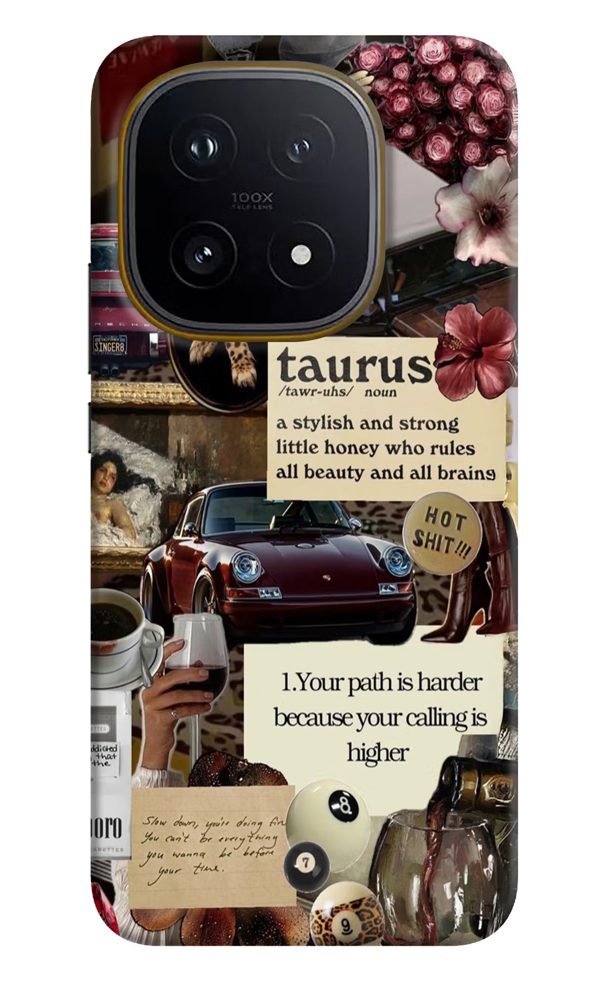 Taurus Zodiac iQOO 15 5G Hard Case Back Cover by Casekaro