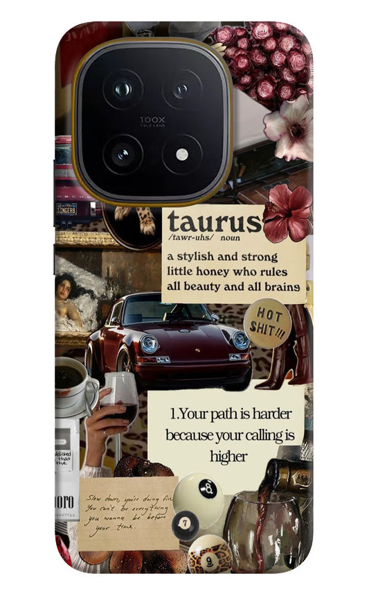 Taurus Zodiac iQOO 15 5G Hard Case Back Cover by Casekaro