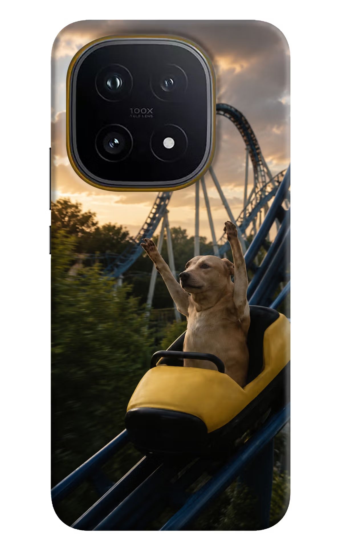 Rollercoaster Dog iQOO 15 5G Hard Case Back Cover by Casekaro